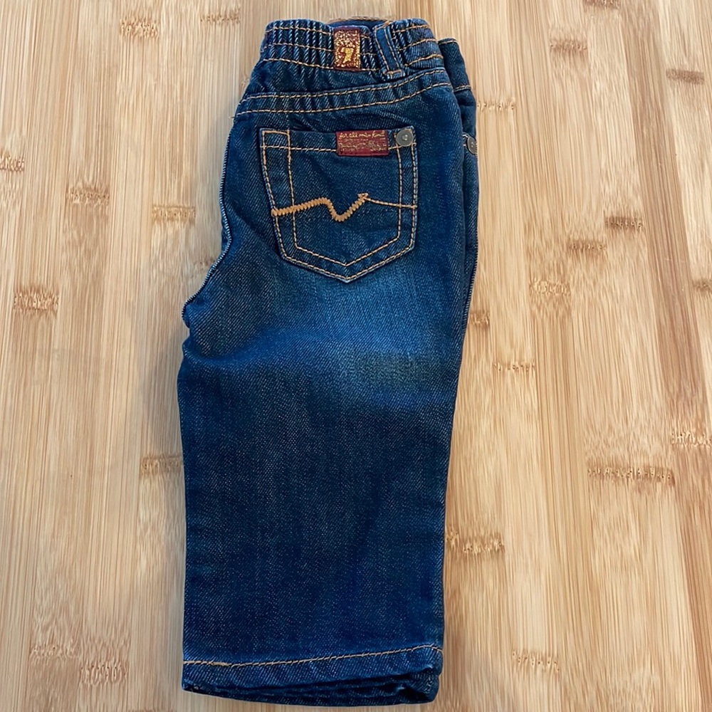 3-6 month 7 for All Mankind Jeans Never Worn